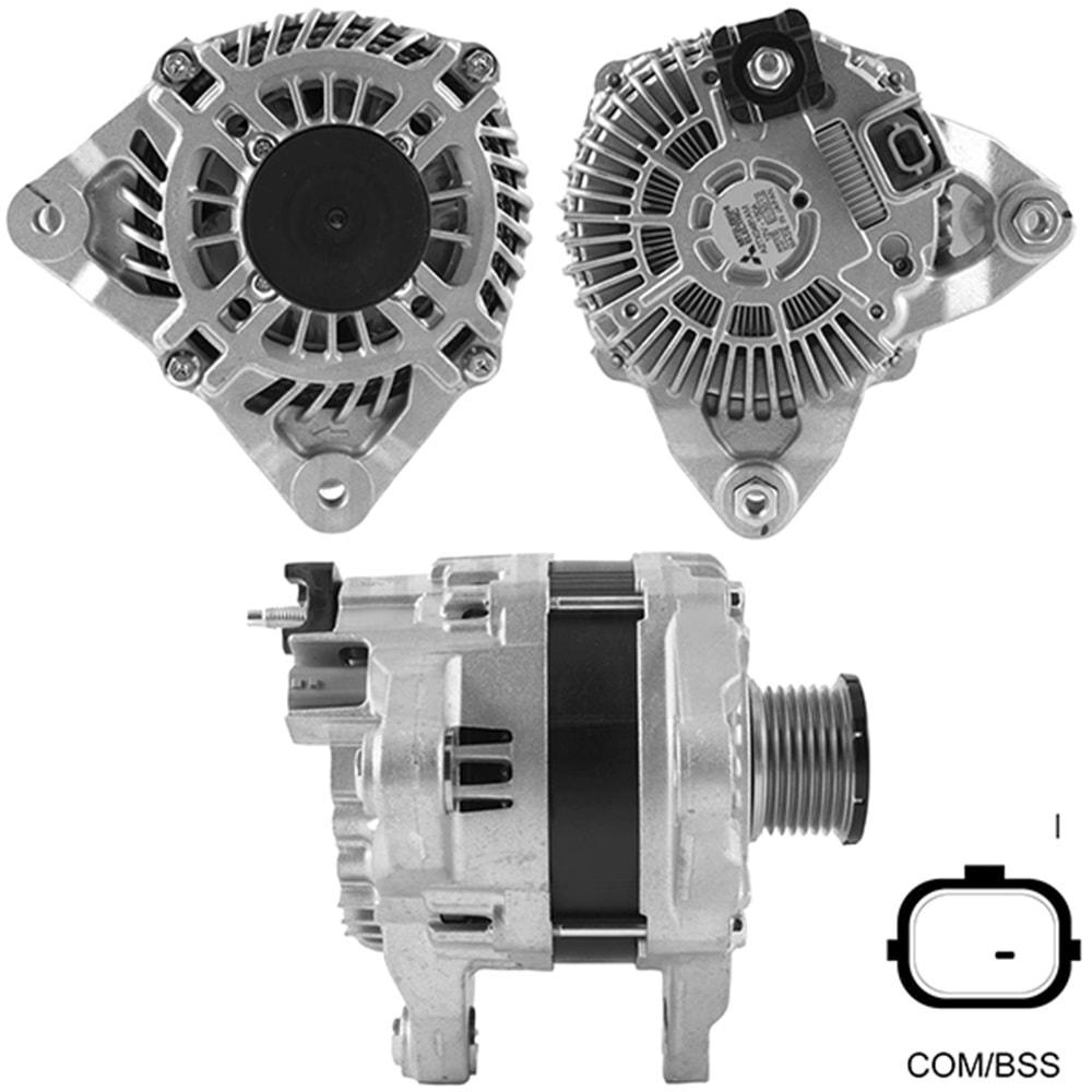 ALTERNATOR (URETIMDEN KALDIRILMISTIR) 12V 150 AMP RENAULT GRAND SCENIC - SCENIC - MEGANE 2.0 DCI