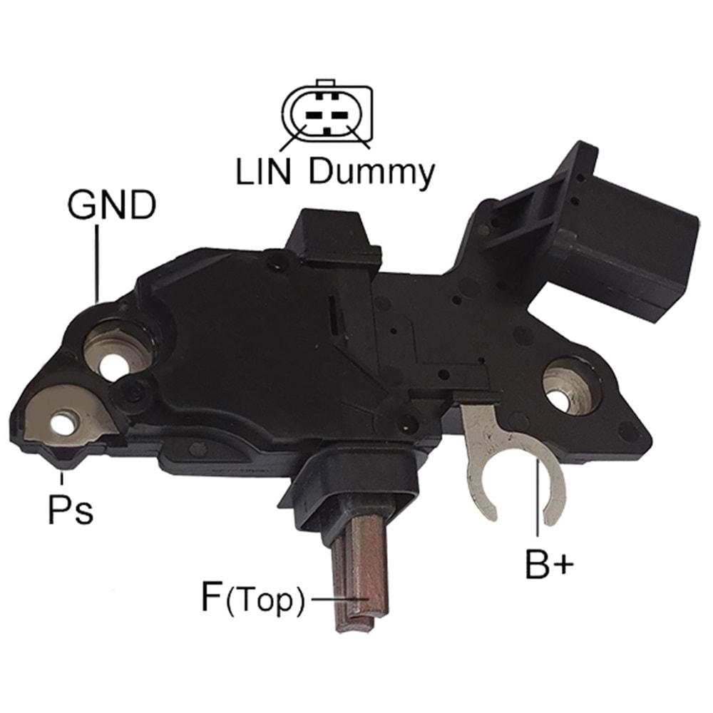 ALTERNATOR KONJEKTOR 12V (LIN) MERCEDES BENZ CLS - E - M - R CLASS - SL - SPRINTER SERISI (F00M145378)