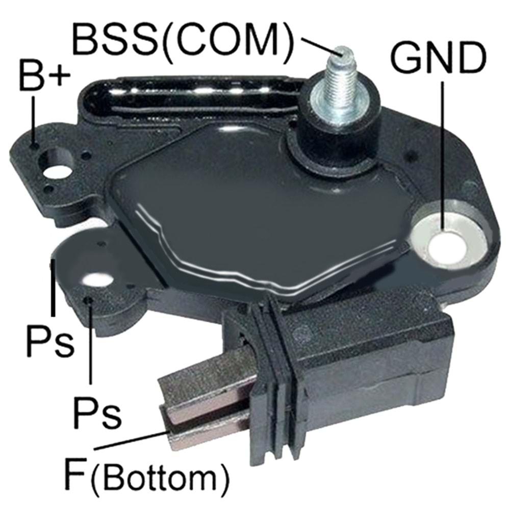 ALTERNATOR KONJEKTOR 12V BSS(COM) BMW 5 - 6 - 7 - X5 SERISI (2543231 - 2543616)