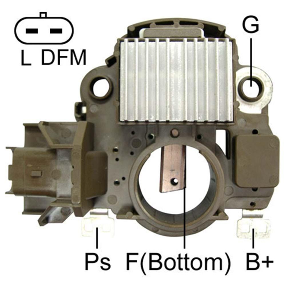 ALTERNATOR KONJEKTOR 12V PEUGEOT PARTNER 2,0 HDI 306-307 HDI / CITROEN BERLINGO 2,0 HDI
