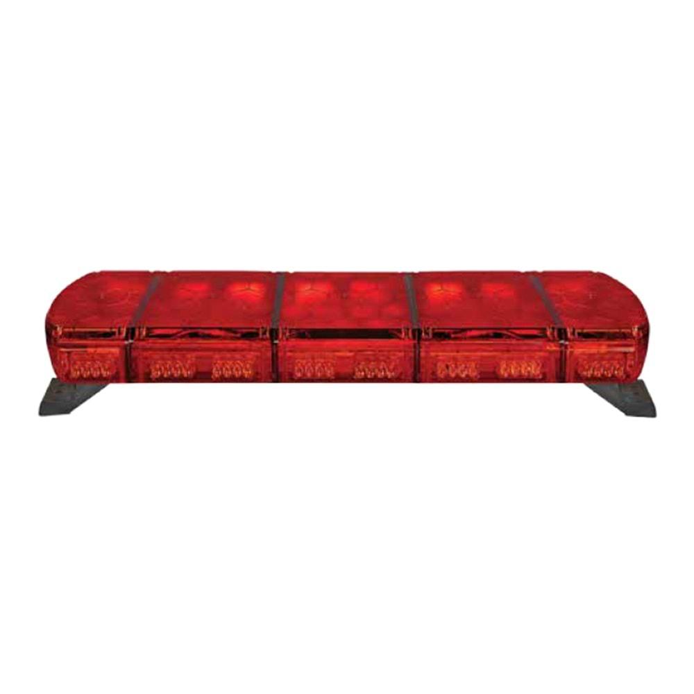 TRAFIK IKAZ LAMBASI LED KIRMIZI KOMPLE RENKLI 119 CM