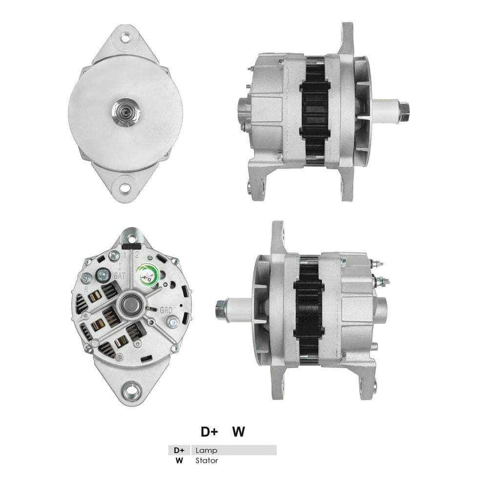 ALTERNATÖR DELCO 24V 70A DEV FATİH BELDE