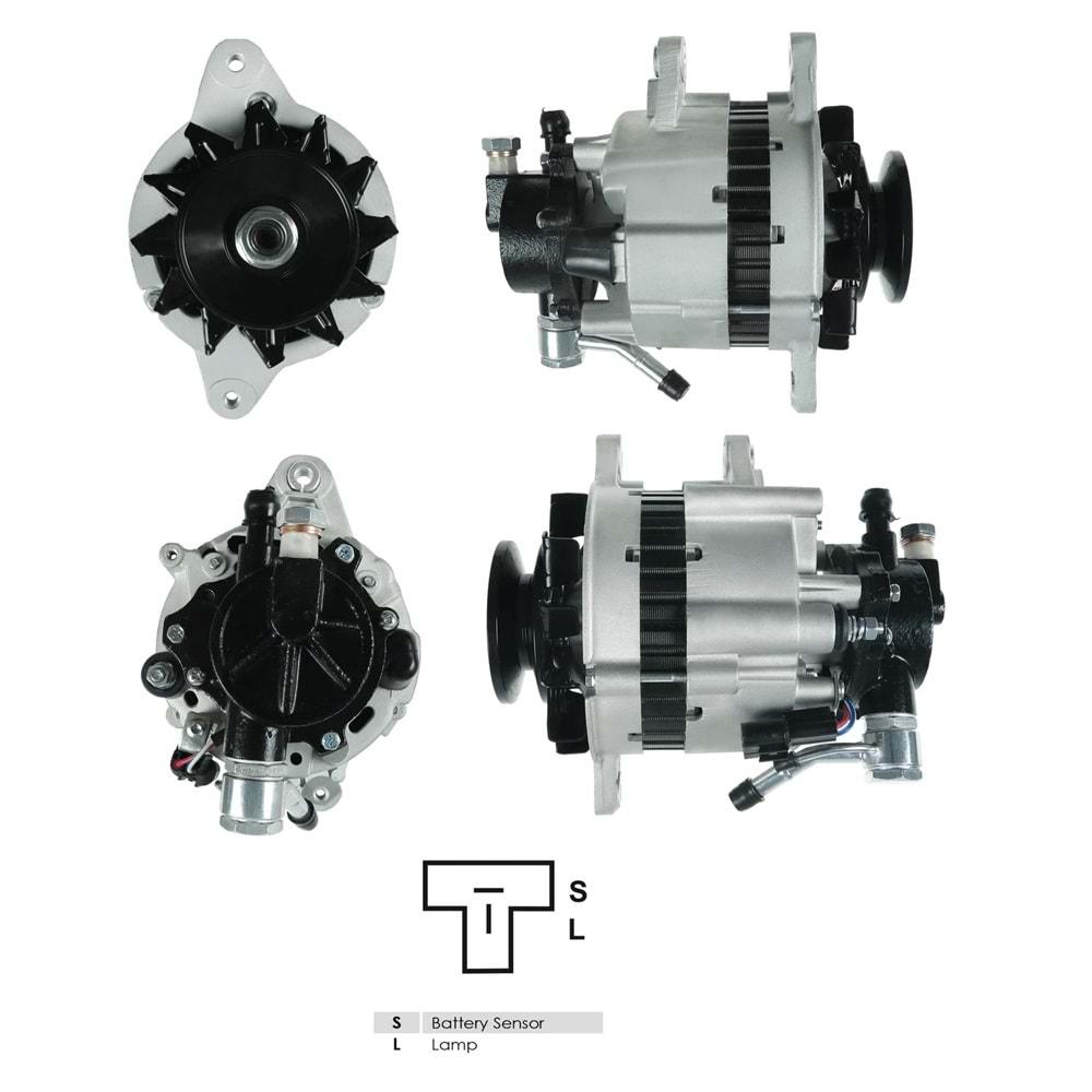 ALTERNATÖR MITS. 12V 65A L-300 PAJERO VAKUMLU