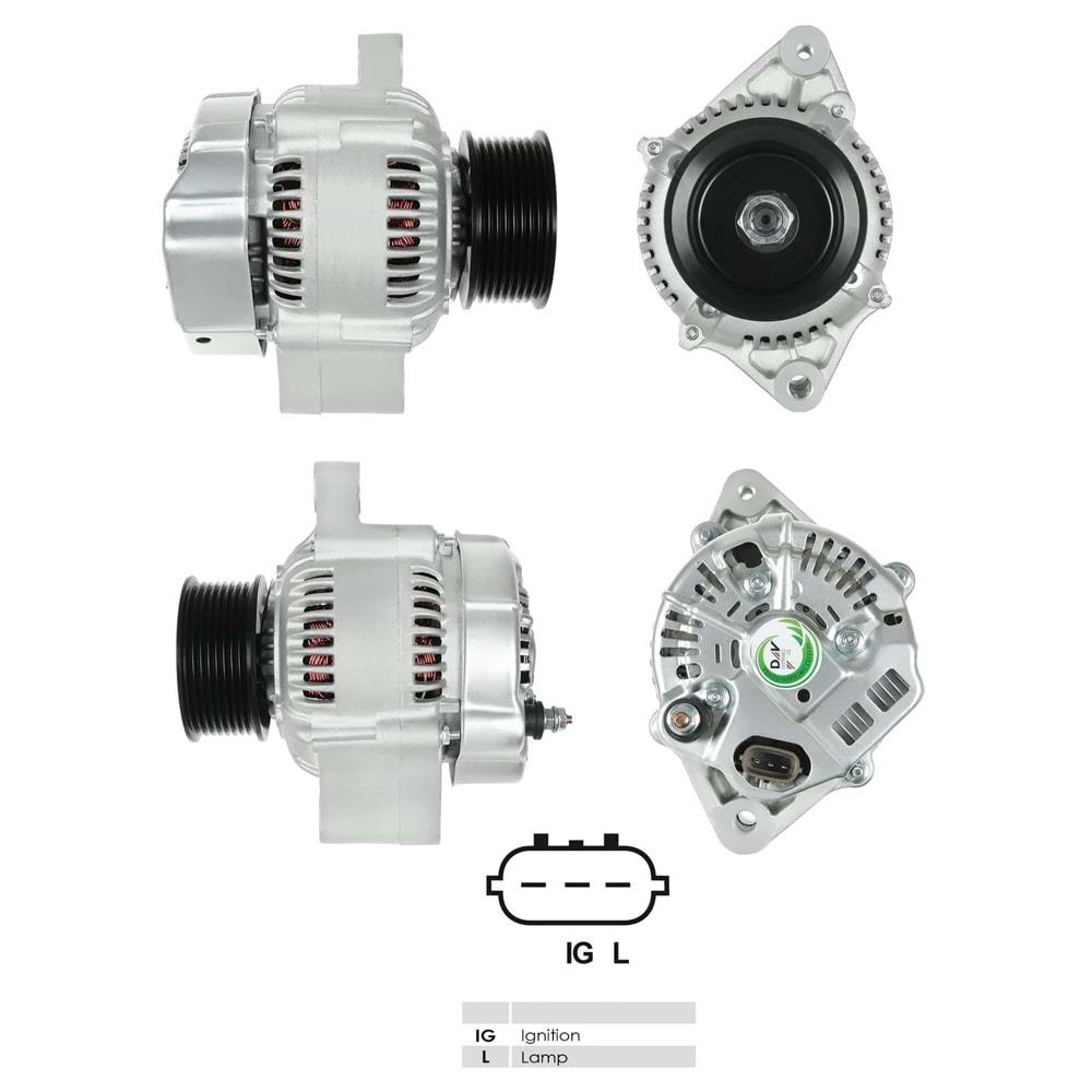 ALTERNATOR N.DENSO 24V 35A KOMATSU