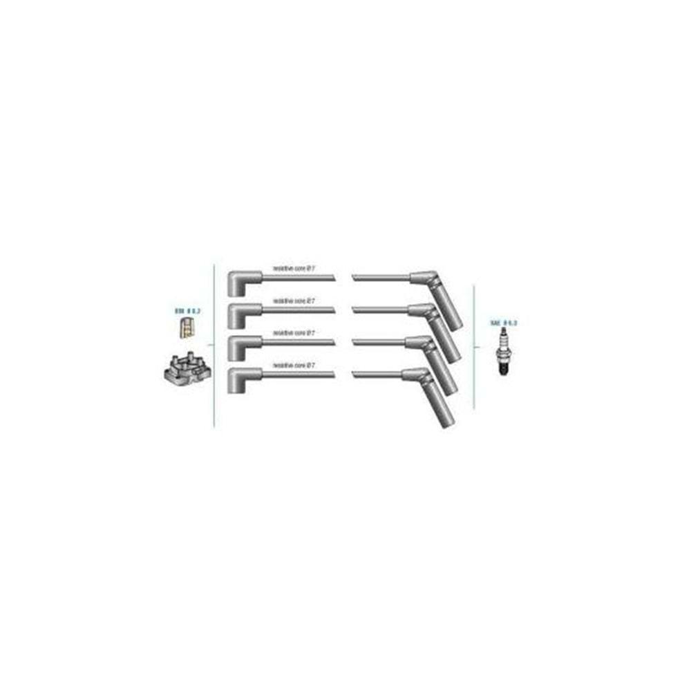 BUJİ KABLOSU SETİ CHEVROLET KALOS 1.2İ ( SOHC ) HATCHBACK 03-