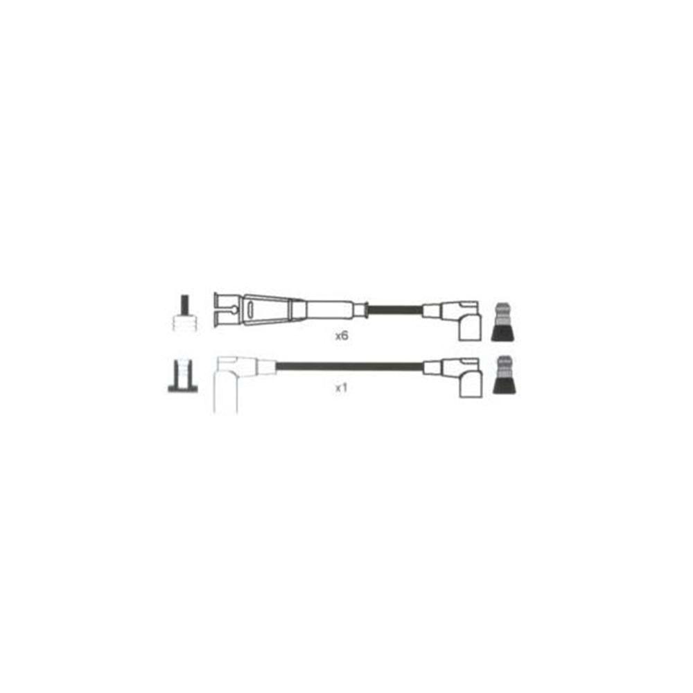 BUJİ KABLOSU SETİ MERCEDES - BENZ 280E 2.8 123 KASA M 110 MOTOR 76 - 89