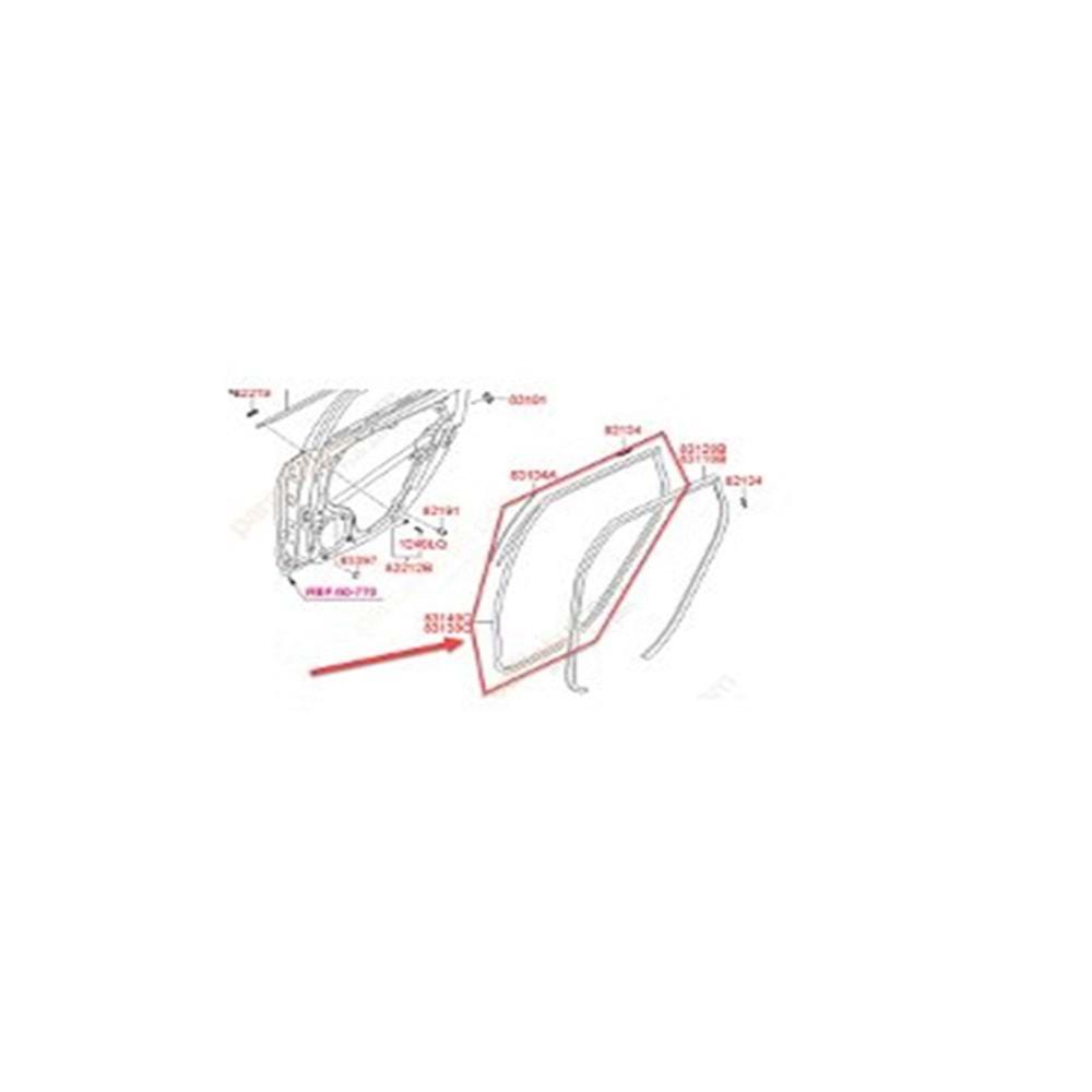 KAPI FITILI ARKA SAG HYUNDAI I30 08-