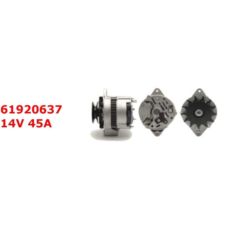 ALTERNATOR 14V 45A JOHN DEERE 1040-1140-1630-1640- 2040-2140-3040-3140