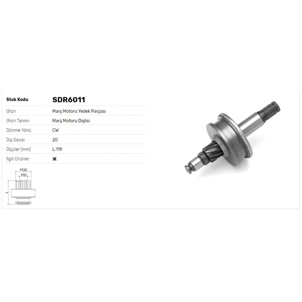 MARS DISLISI 1047 20 DIS MITSUBISHI
