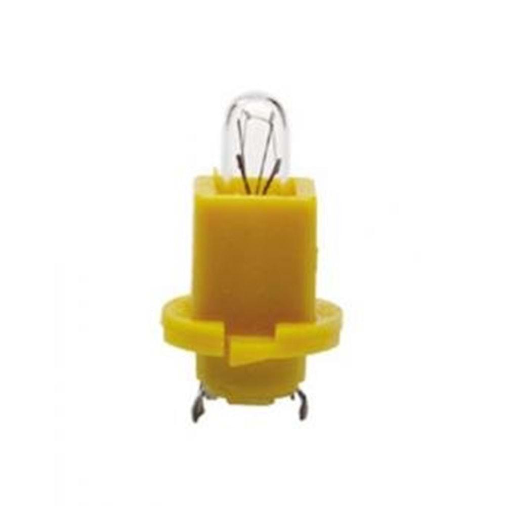 AMPUL SOKETLİ 24 V 1.2W DİPSİZ SARI