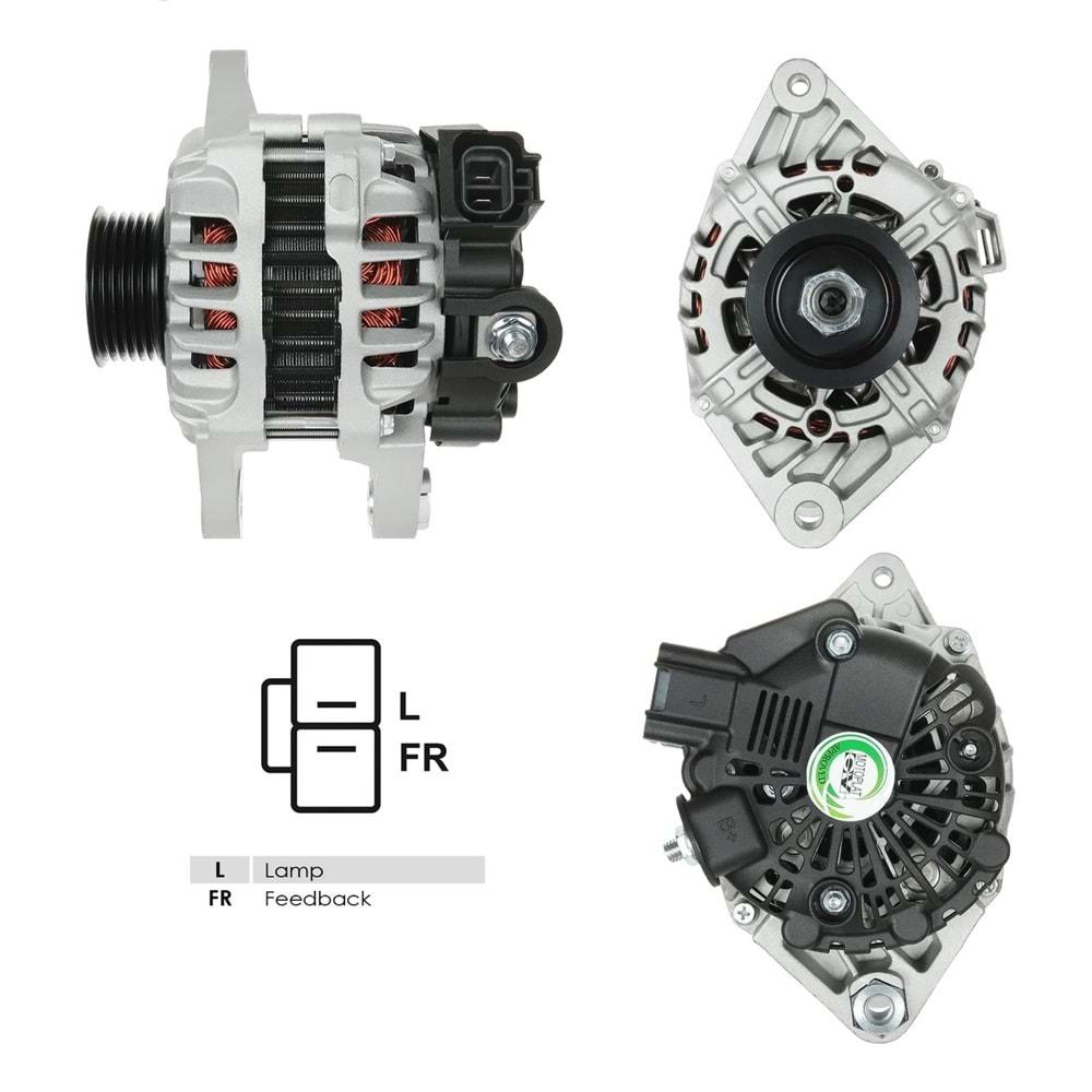 ALT.DIN. 12V.90A I20/I30/ACCENT IV 1,4 2011>