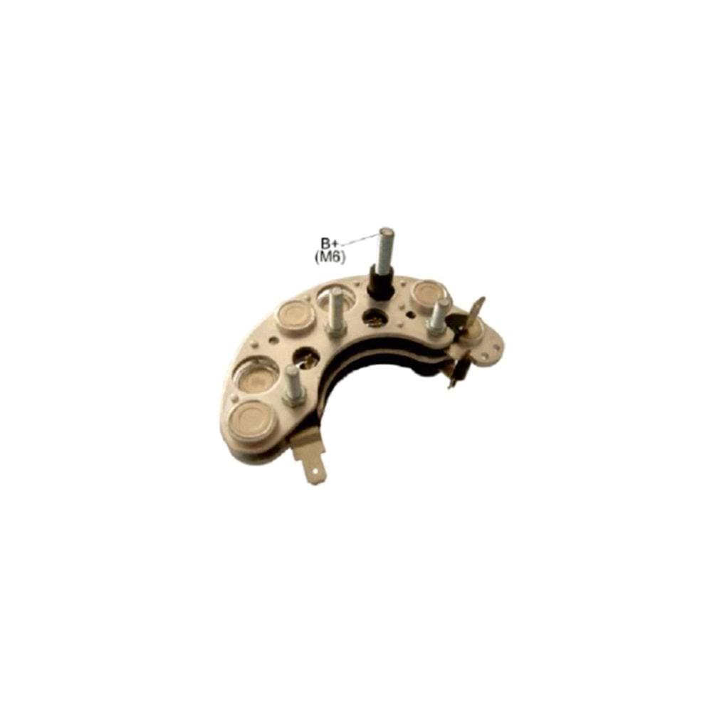 ALT DIOT TABLASI 90A 6 DIOT PAL TIPI SKODA FELICIA 95- FAVORIT 135 RK-03 3 YASTIK CIKISLI PD0010
