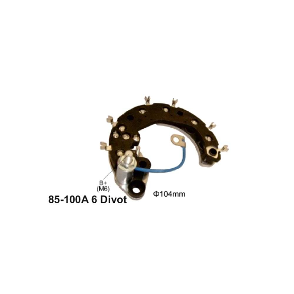 ALT DIOT TABLASI 85A 100A 6 DIOT MARELLI TIPI FIAT TEMPRA MAREA LAND ROVER FORD TRAKTOR RI-16H