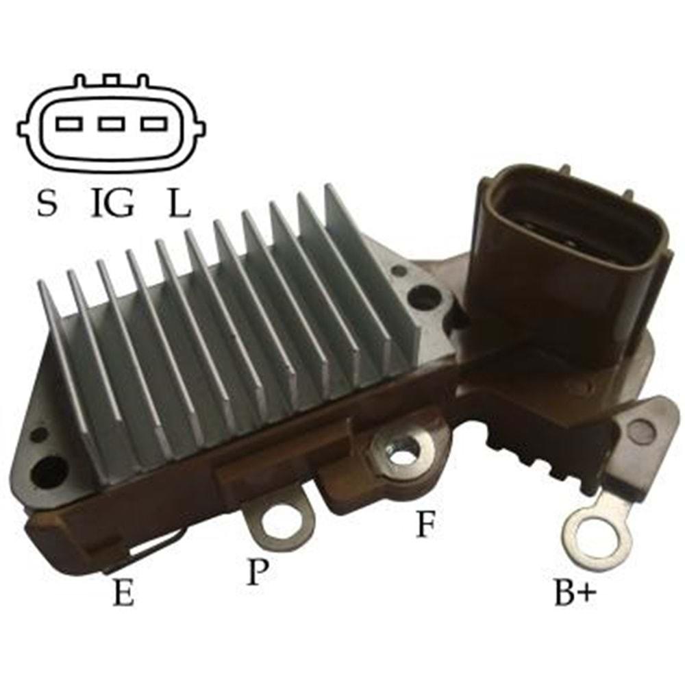 ALT KONJEKTOR 14.60V 3 FISLI NIPPON DENSO TIP TOYOTA COROLLA CORONA CARINA IKAZ DIOTSUZ VR-H2005-31A