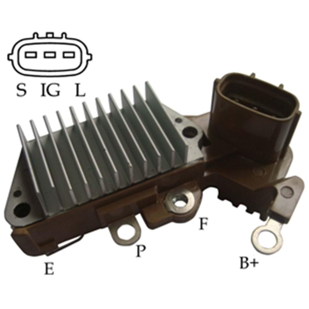 ALT KONJEKTOR 14.50V 3 FISLI NIPPON DENSO TIP TOYOTA HI-LUX VR-H2005-46A L-IG-S