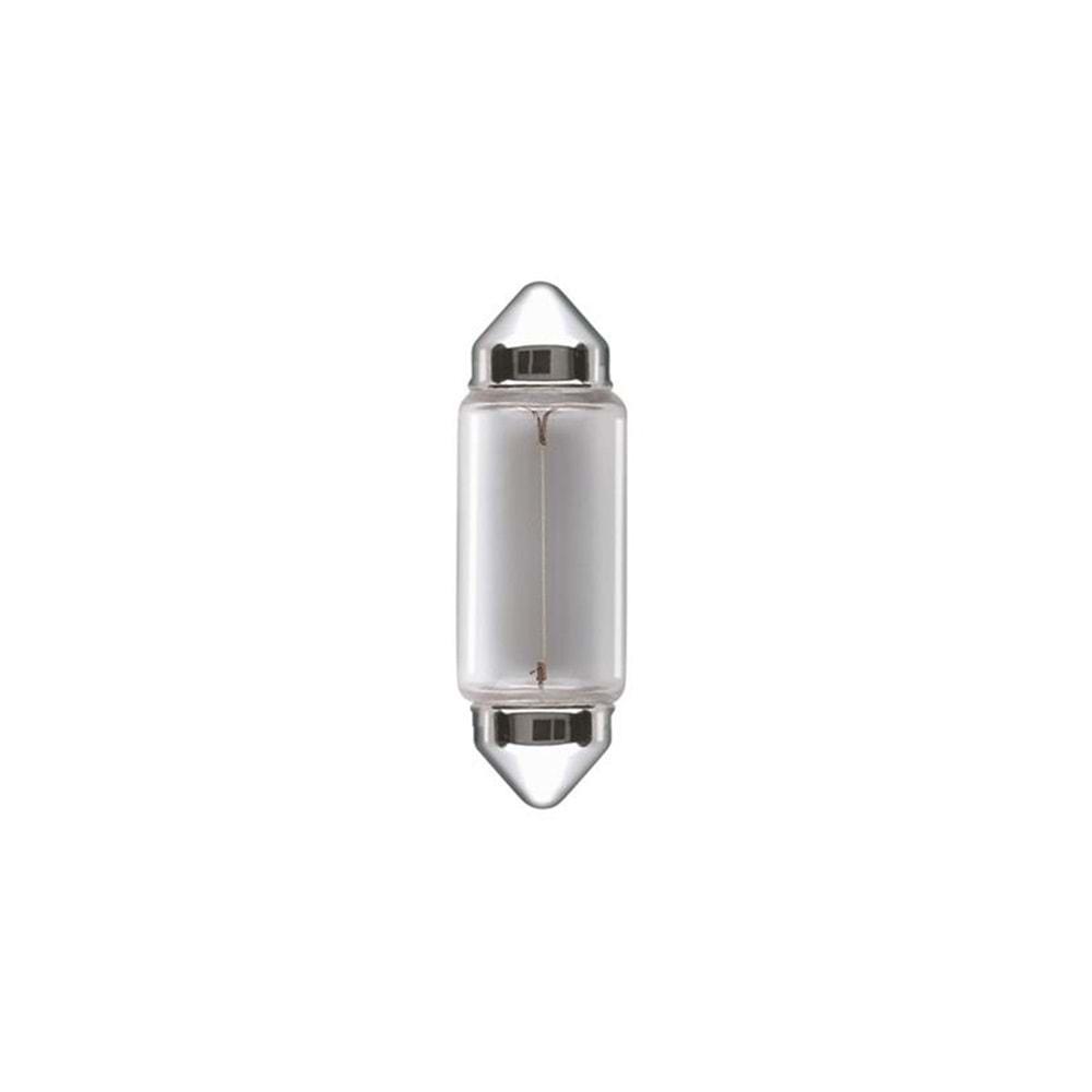AMPUL 12V 10W SV8.5-8 DUY SOFİT KISA JAPON 31 mm