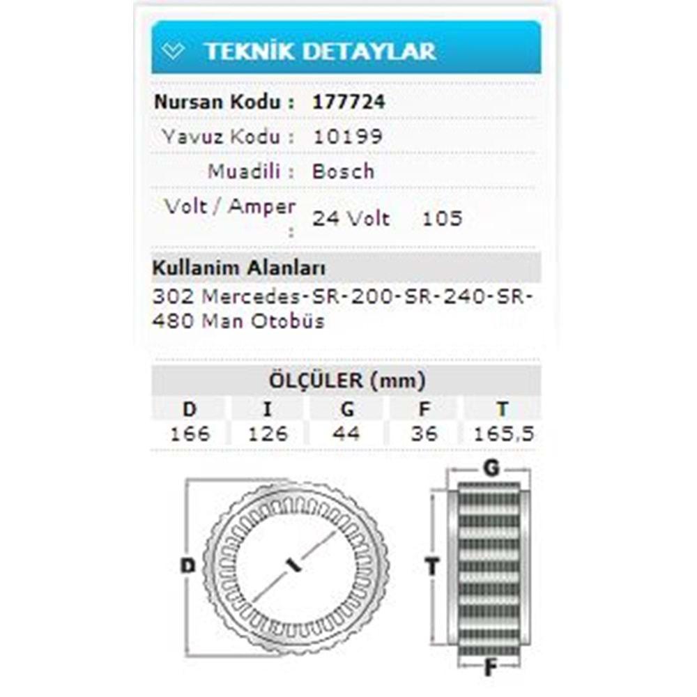 24V 105A 302 MERC-SR-200-240-SR-480 MAN OTB 10199