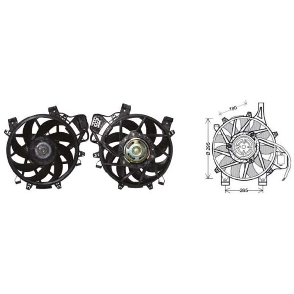 KLİMA MOTORU OPEL CORSA/COMBO 1,7