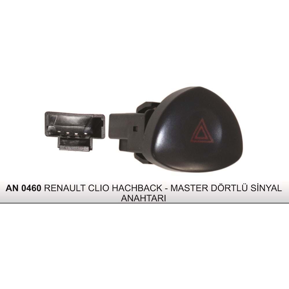 RENAULT CLIO HATCHBACK-MASTER DÖRTLÜ ANAHTARI