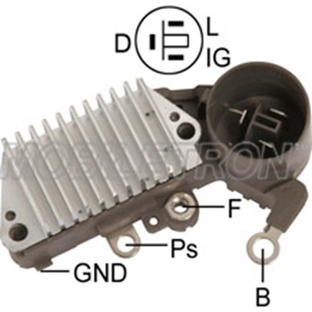 ALTERNATOR KONJEKTOR 14.4V 63,5mm HONDA CIVIC 1.3