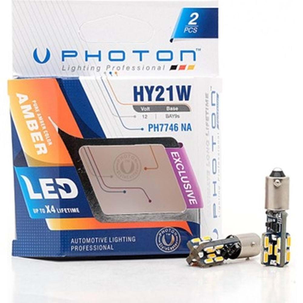 H21W 12V EXCLUSIVE AMBER CANBUS LED