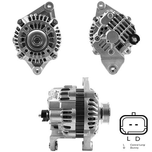 ALTERNATOR (URETIMDEN KALDIRILMISTIR) 12V 110 AMP DACIA SANDERO 1.4 MPI