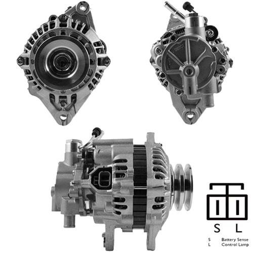 ALTERNATOR (URETIMDEN KALDIRILMISTIR) 12V 65 AMP MITSUBISHI L200 - L400 - PAJERO 2.5 TD