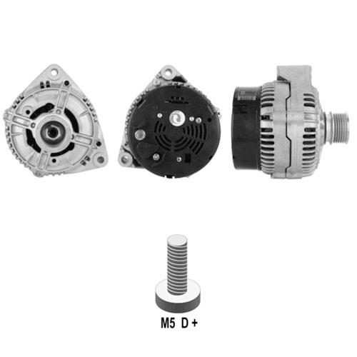 ALTERNATOR 12V 110-120 AMP DAEWOO / MERCEDES-BENZ / SSANGYONG (0123510002)