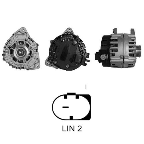 ALTERNATOR 12V 250 AMP MERCEDES-BENZ C200 - C220 - C250 - CLS220 - CLS250 - E200 - E220 - E250 - GLC - ML - SLK