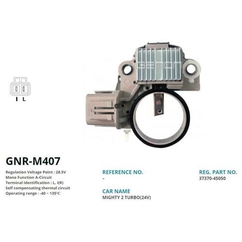 ALTERNATOR KONJEKTOR 24V HYUNDAI KAMYONET (L, I(R))