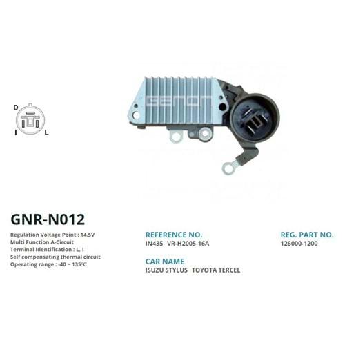 ALTERNATOR KONJEKTOR 12V ISUZU / JAGUAR 63.5mm (L,I)