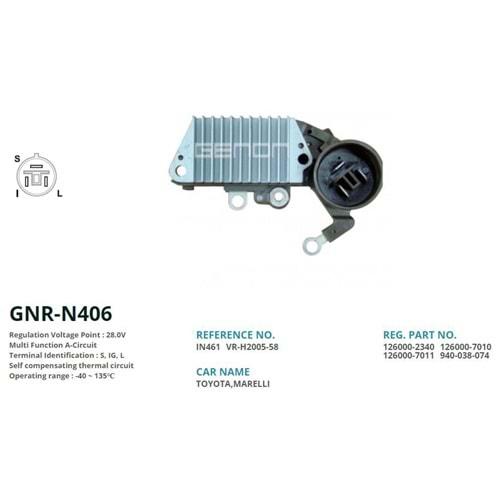 ALTERNATOR KONJEKTOR 24V KOMATSU / TOYOTA FORKLIFT 63.5mm (S, IG, L)