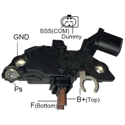 ALTERNATOR KONJEKTOR 12V BSS(COM) BMW 1 - 3 - 5 - X1 - X3 - Z4 SERISI (F00M145285)