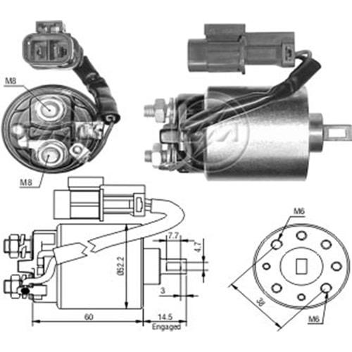 MARS OTOMATIGI 12V NISSAN D21 - PATHFINDER - TERRANO