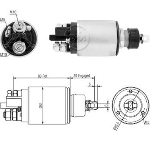 MARS OTOMATIGI 12V CASE / LANDINI - ARGO TRACTOR / MASSEY FERGUSON / MCCORMICK - ARGO TRACTOR / PERKINS