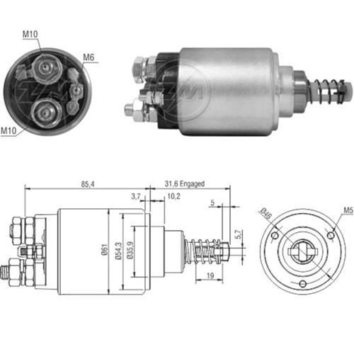 MARS OTOMATIGI 24V MAN 10150 - 10185 - 10225 - EM SERIE - NL SERIE - NM SERIE / VOLVO FM - FM 7