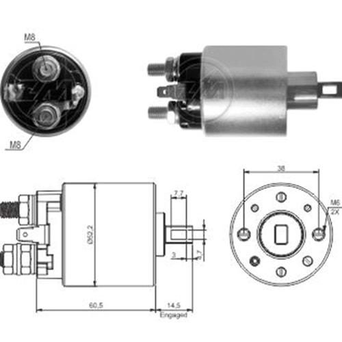 MARS OTOMATIGI 12V GM - OPEL MOVANO / GM - VAUXHALL MOVANO / NISSAN INTERSTAR - TERRANO / RENAULT MASCOTT - MASTER