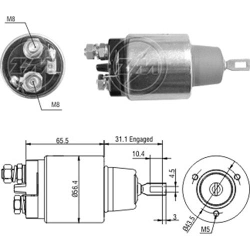 MARS OTOMATIGI 12V VOLVO 850 - S70 - S80 - V70