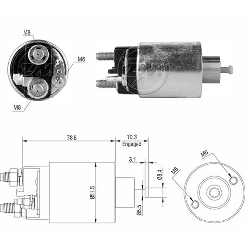 MARS OTOMATIGI 12V FORD EDGE - ESCAPE - EXPLORER - FOCUS - FUSION - TAURUS / FORD - LINCOLN MKC - MKT - MKZ