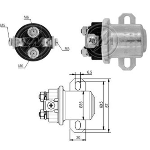 MARS OTOMATIGI 12V DELCO REMY 39MT STARTER MOTOR SERIES YARDIMCI OTOMATIK