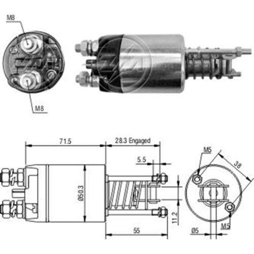 MARS OTOMATIGI 12V FIAT REGATA - UNO / LANCIA BETA / ALFA ROMEO
