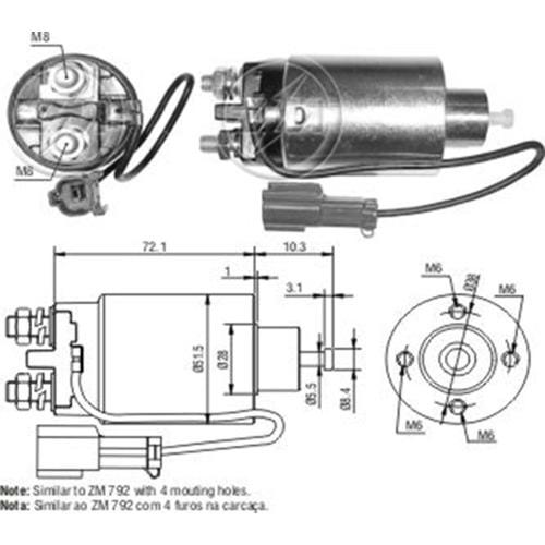 MARS OTOMATIGI 12V NISSAN 100 - ENTRA - INFINITI - PRAIRIE - PRIMERA - PULSAR - SENTRA - SUNNY
