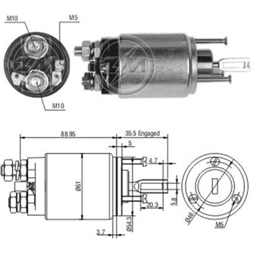 MARS OTOMATIGI 12V MERCEDES-BENZ L-2013 - L-2016 - L-2213 - L-2215 - L-2216 - O-362 / SLC 6200 - 7200 - 7700