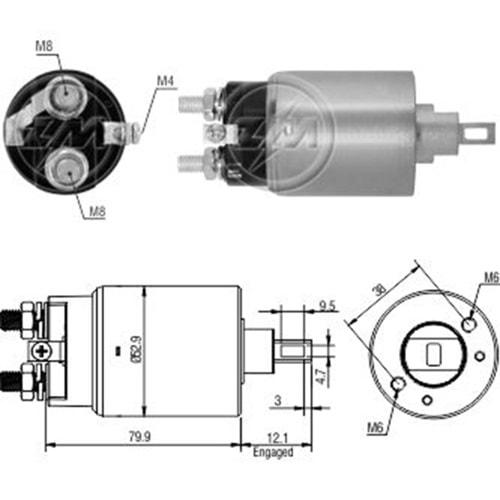 MARS OTOMATIGI 12V NISSAN TRUCK - UD - UD 1300 - UD 1400