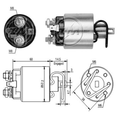 MARS OTOMATIGI 12V HONDA ACURA SLX / GM - ISUZU TROOPER - VEHICROSS (SHI-0717)