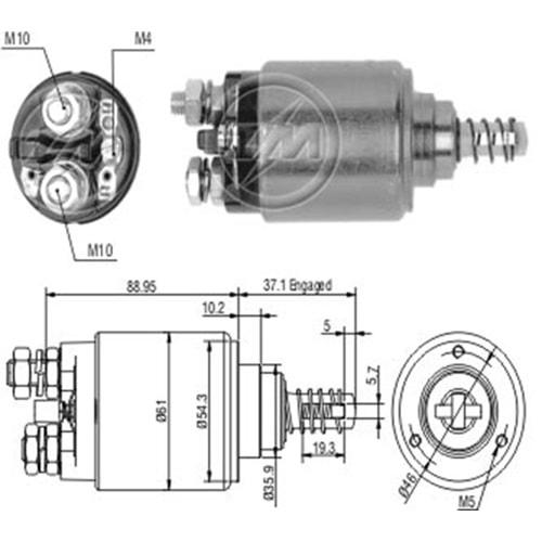 MARS OTOMATIGI 12V DEUTZ M 3330 - M 980 / LAMBORGHINI 100 - 600 / STEYR 8000