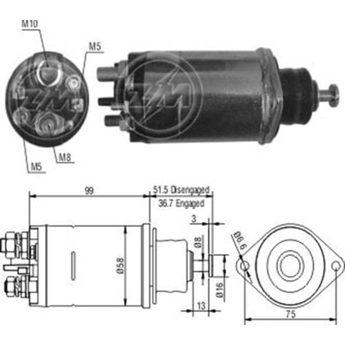 MARS OTOMATIGI 12V 28MT FORD F-12000 - F-14000
