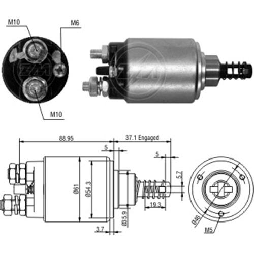 MARS OTOMATIGI 24V MERCEDES-BENZ L - 1317 - L - 1517 - O 371 - OF - 1115 - OF - 1315 - OF - 1318 - OF - 1721 - OH 1