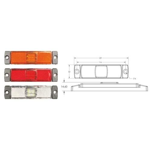 LED YAN POZİSYON LAMBASI