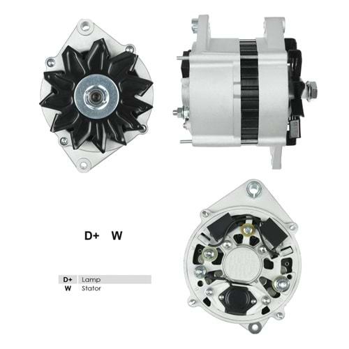 ALTERNATÖR BOSCH 24V 80A KERAX/MAGNUM/MIDLUM 97>